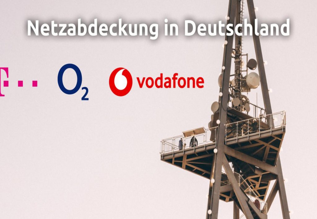 Die drei großen Mobilfunknetze: D1, D2 und das O2-Netz