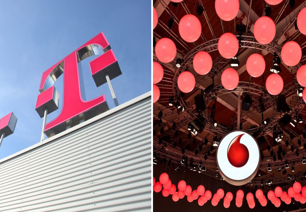 Vergleichen Sie Telekom mit Vodafone